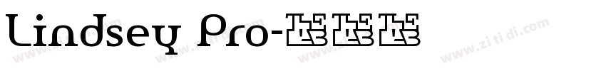 Lindsey Pro字体转换